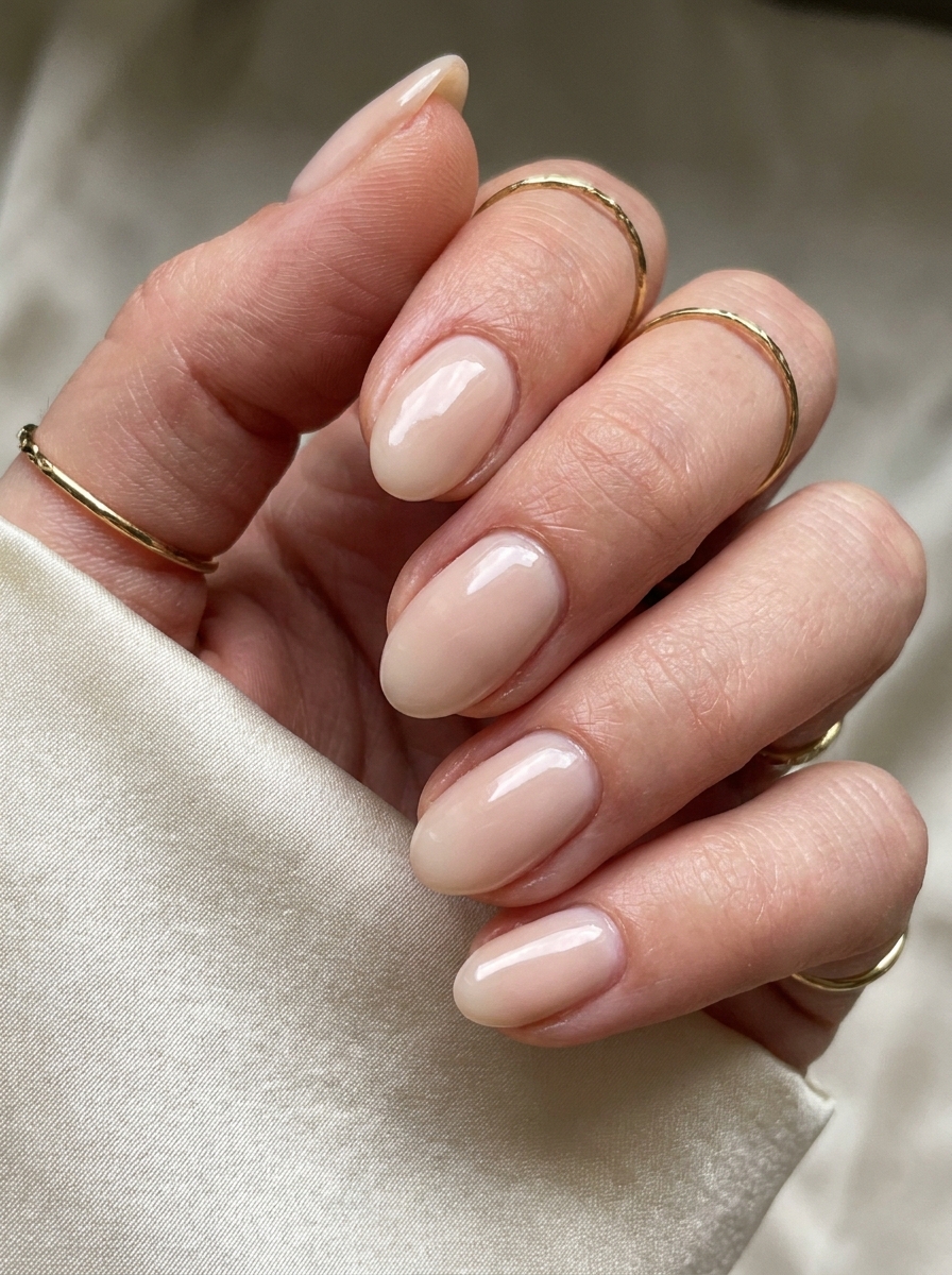 Clean Glazed Nails als Einfache Nageldesigns Sommer Inspiration 2026